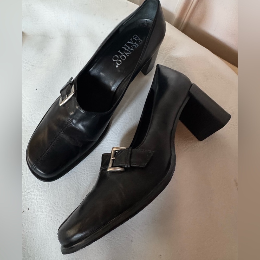 Franco Sarto buckle heels